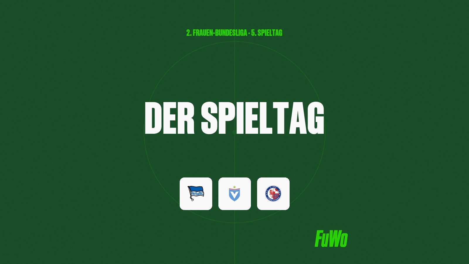 Wappen von Hertha BSC, Viktoria Berlin und Turbine Potsdam zum 5. Spieltag